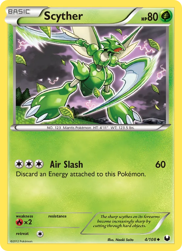 Scyther 4/108 Dark Explorers