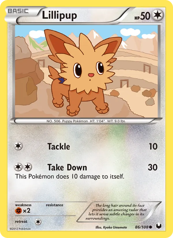Lillipup 86/108 Dark Explorers