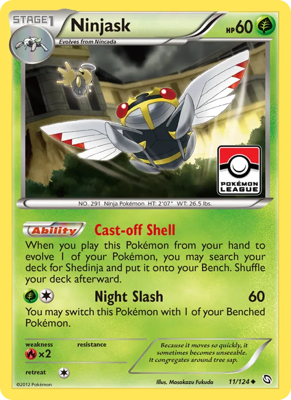 Ninjask 11/124 Dragons Exalted