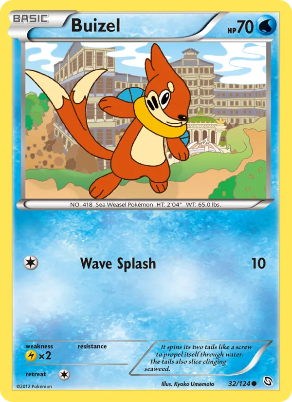 Buizel 32/124 Dragons Exalted