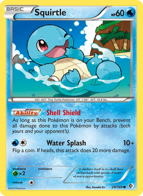 Squirtle 29/149 Boundaries Crossed