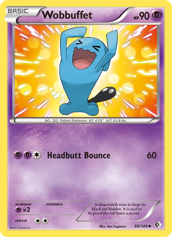 Wobbuffet 58/149 Boundaries Crossed
