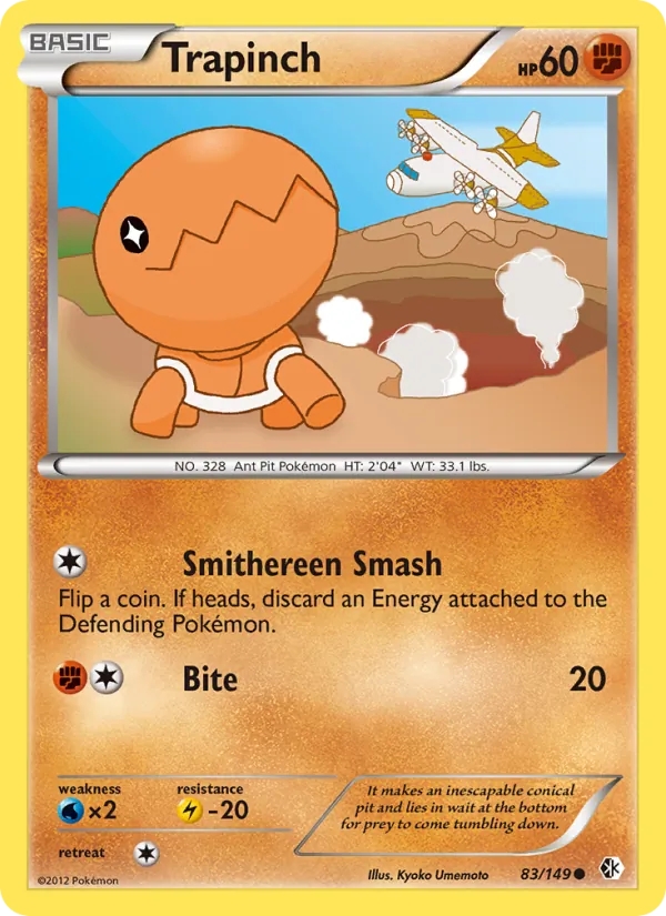 Trapinch 83/149 Boundaries Crossed