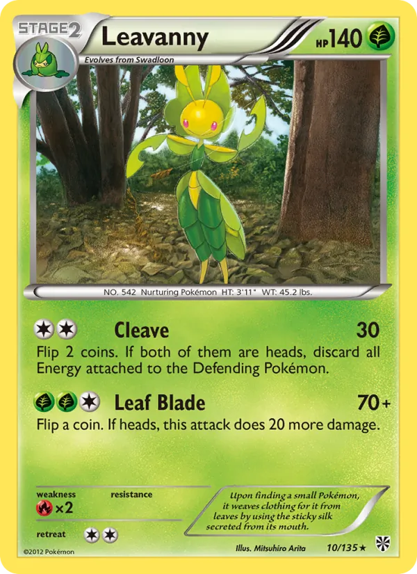 Leavanny 10/135 Plasma Storm