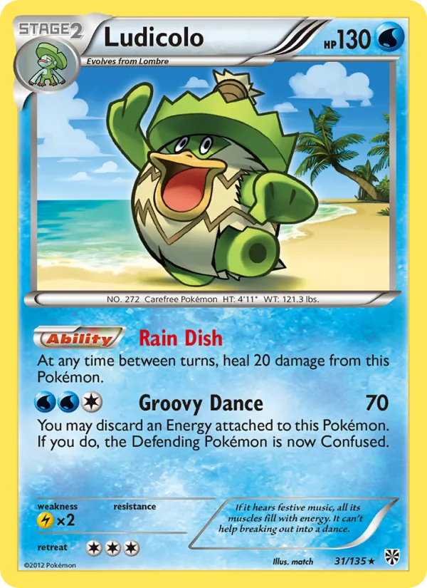Ludicolo 31/135 Plasma Storm