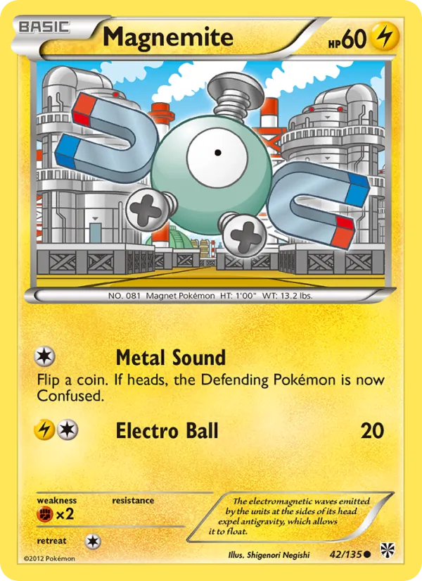 Magnemite 42/135 Plasma Storm