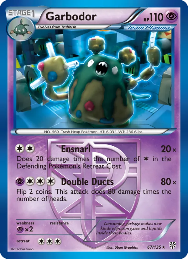 Garbodor 67/135 Plasma Storm
