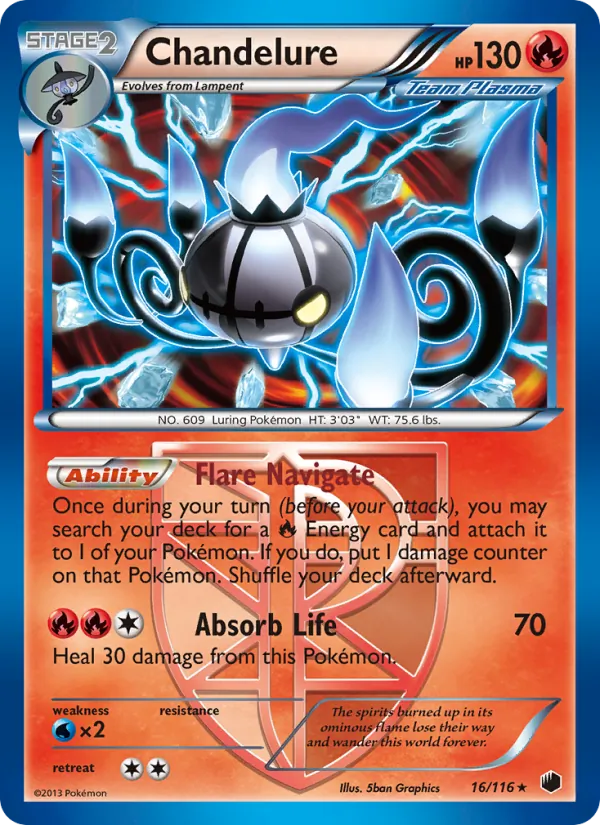 Chandelure 16/116 Plasma Freeze