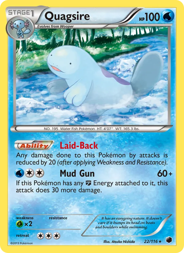 Quagsire 22/116 Plasma Freeze