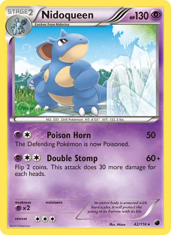 Nidoqueen 42/116 Plasma Freeze