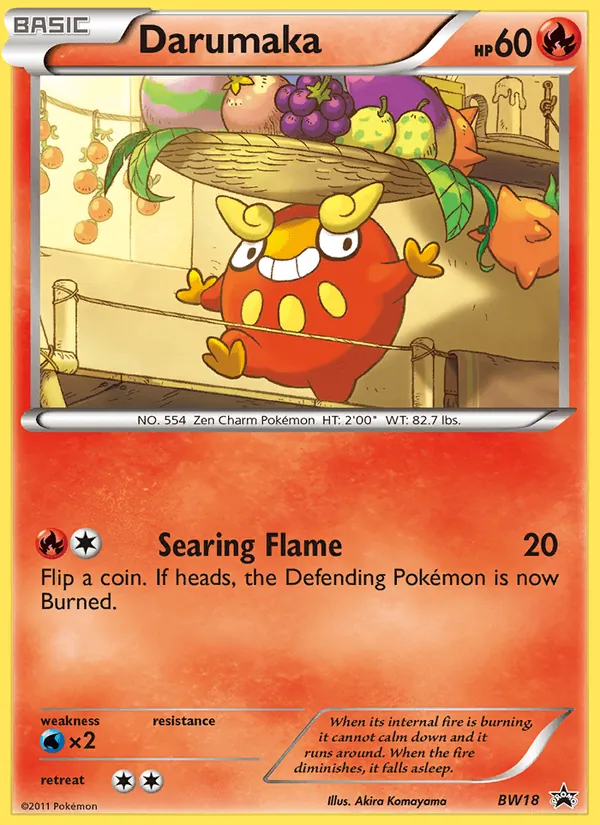 Darumaka BW18 BW Black Star Promos