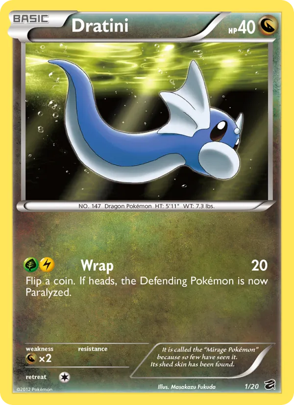 Dratini 1/20 Dragon Vault