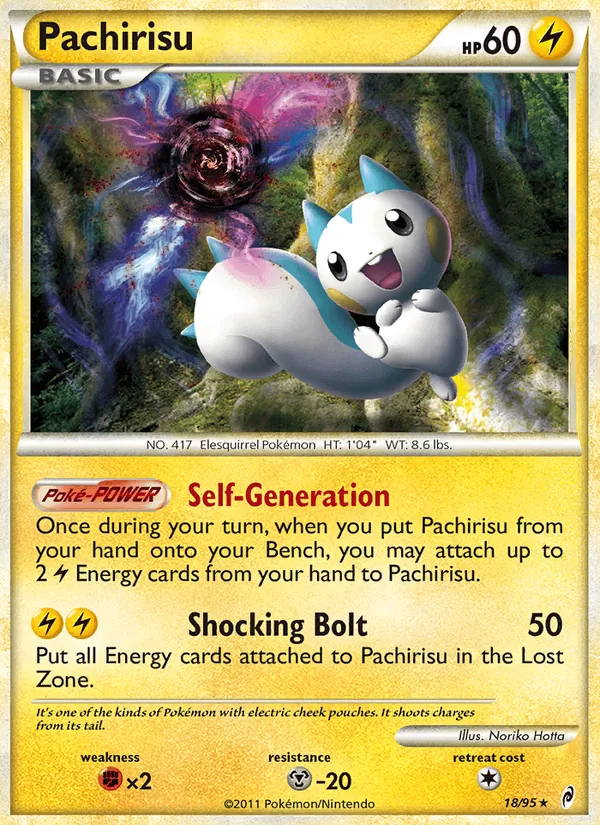 Pachirisu 18/95 Call of Legends