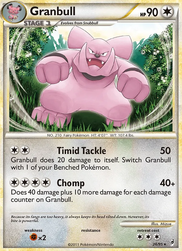 Granbull 26/95 Call of Legends