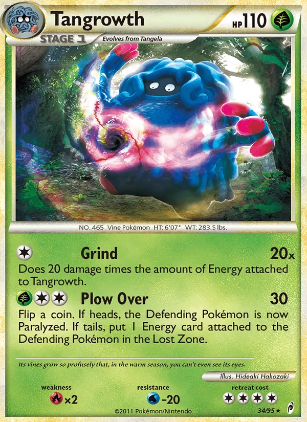 Tangrowth 34/95 Call of Legends