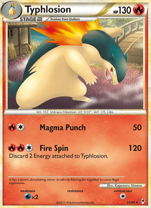 Typhlosion 35/95 Call of Legends