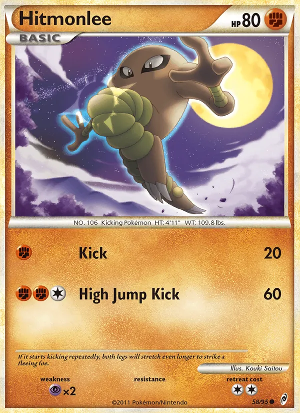 Hitmonlee 58/95 Call of Legends