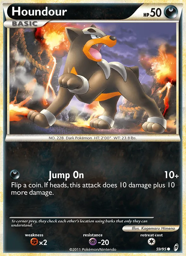 Houndour 59/95 Call of Legends