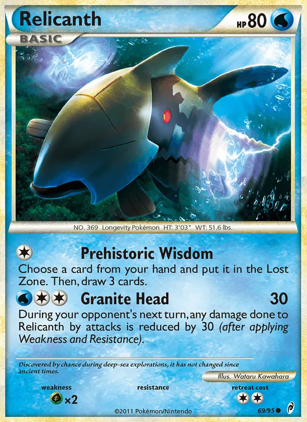 Relicanth 69/95 Call of Legends