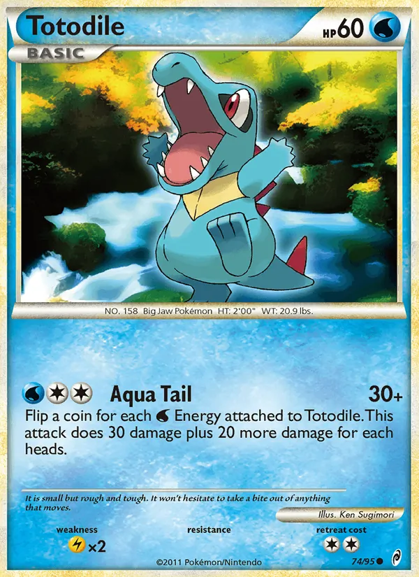 Totodile 74/95 Call of Legends