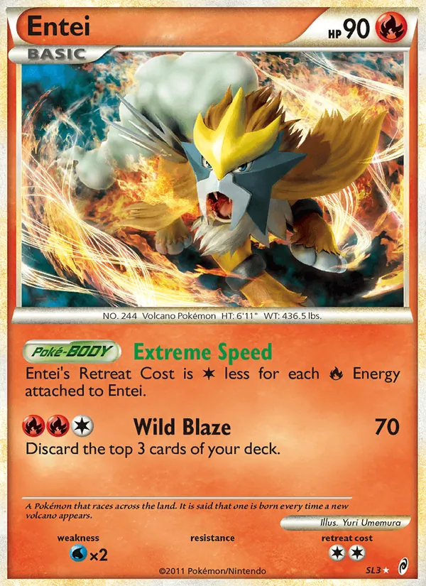 Entei SL3 Call of Legends