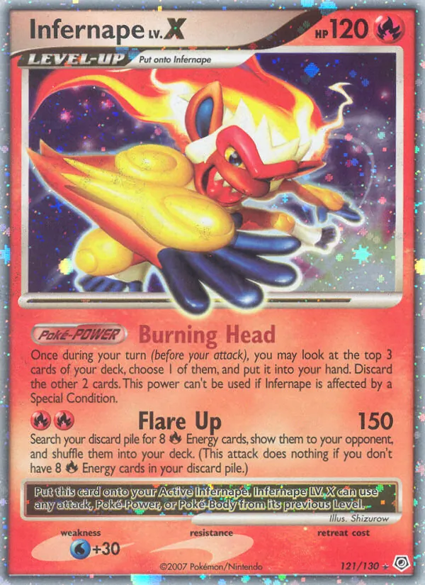 Infernape 121/130 Diamond & Pearl