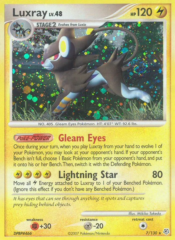 Luxray 7/130 Diamond & Pearl