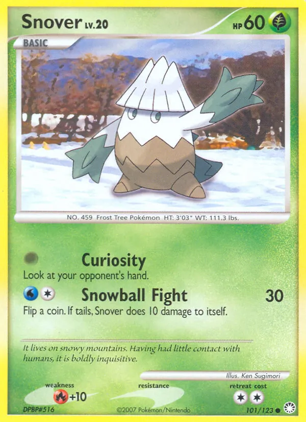 Snover 101/123 Mysterious Treasures