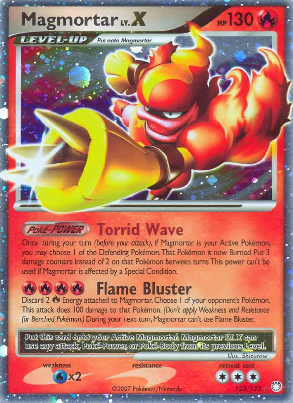 Magmortar 123/123 Mysterious Treasures