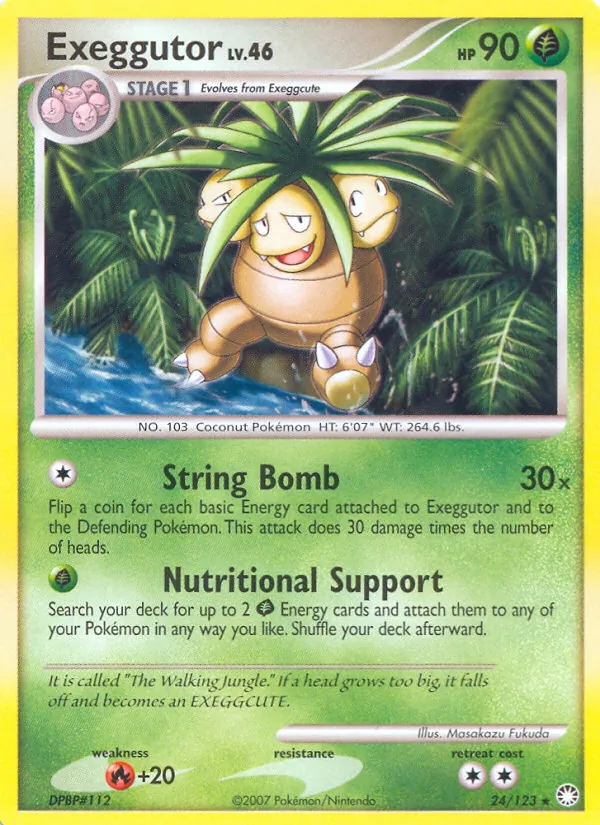 Exeggutor 24/123 Mysterious Treasures