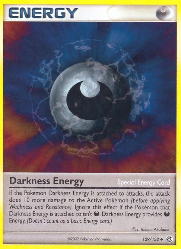 Darkness Energy 129/132 Secret Wonders