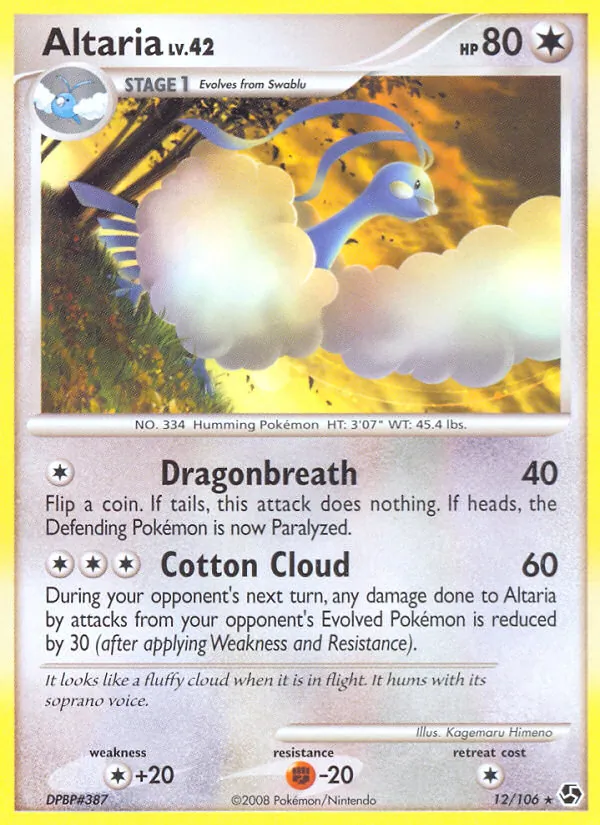 Altaria 12/106 Great Encounters