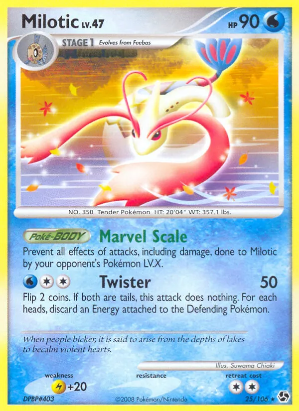 Milotic 25/106 Great Encounters