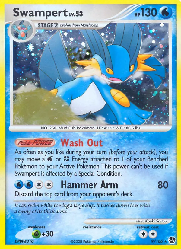 Swampert 9/106 Great Encounters