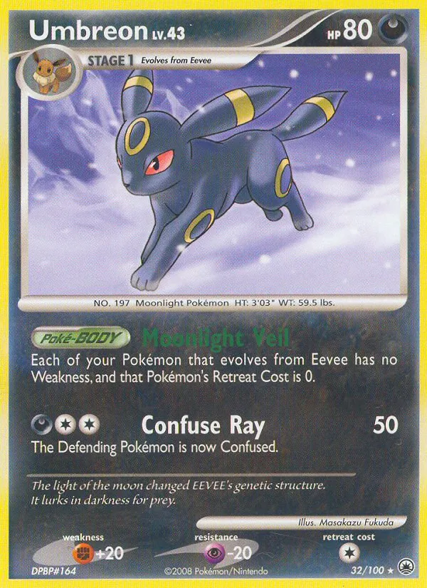 Umbreon 32/100 Majestic Dawn