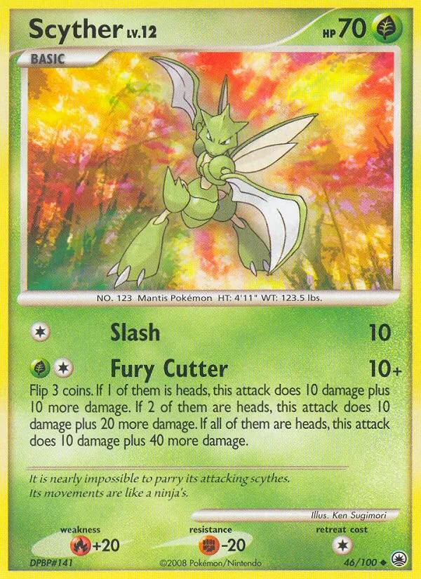 Scyther 46/100 Majestic Dawn