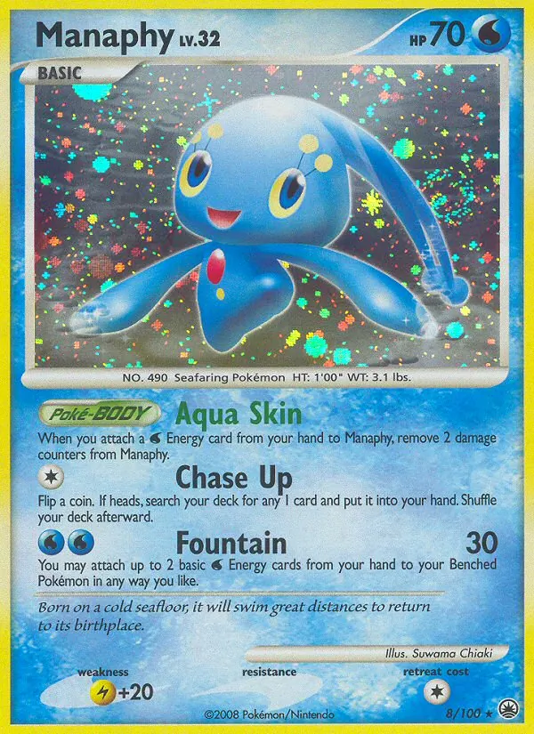Manaphy 8/100 Majestic Dawn