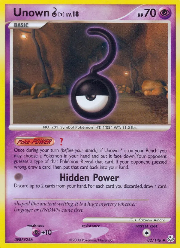 Unown ? 82/146 Legends Awakened