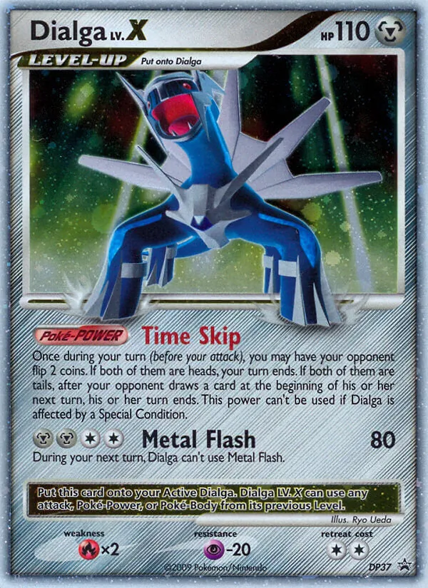 Dialga DP37 DP Black Star Promos