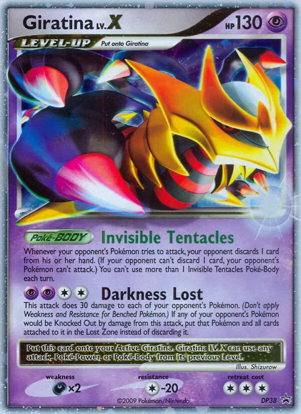 Giratina DP38 DP Black Star Promos