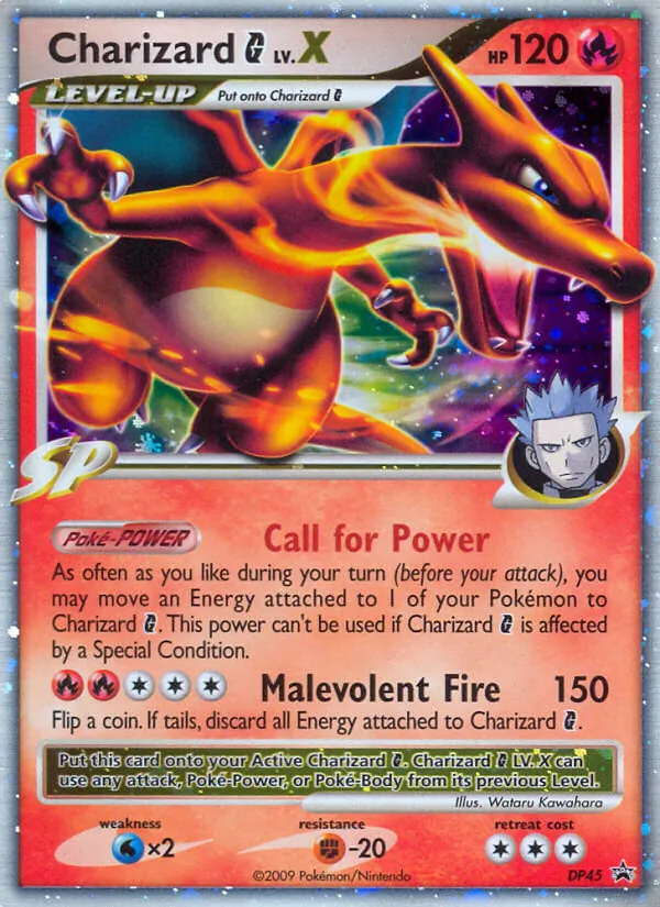 Charizard G DP45 DP Black Star Promos