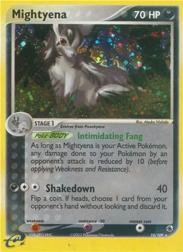 Mightyena 10/109 Ruby & Sapphire