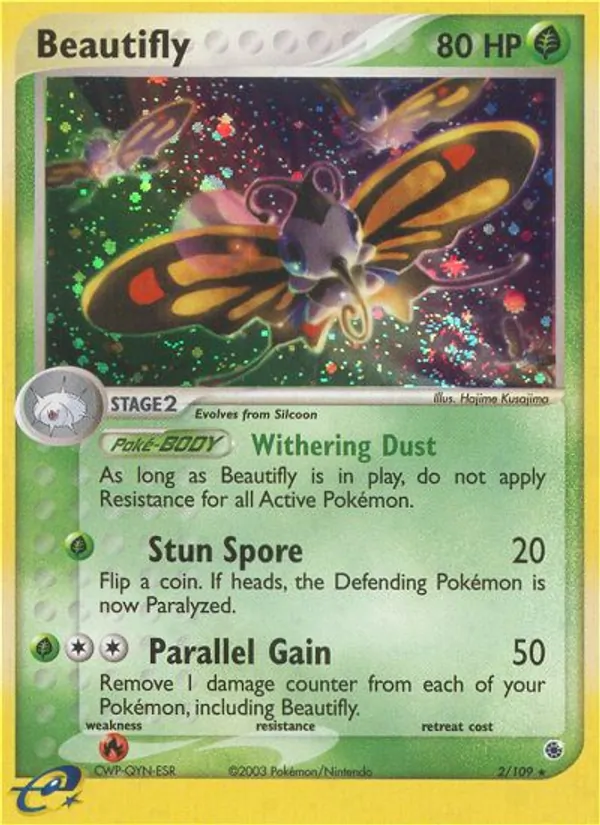 Beautifly 2/109 Ruby & Sapphire