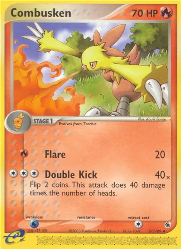 Combusken 27/109 Ruby & Sapphire