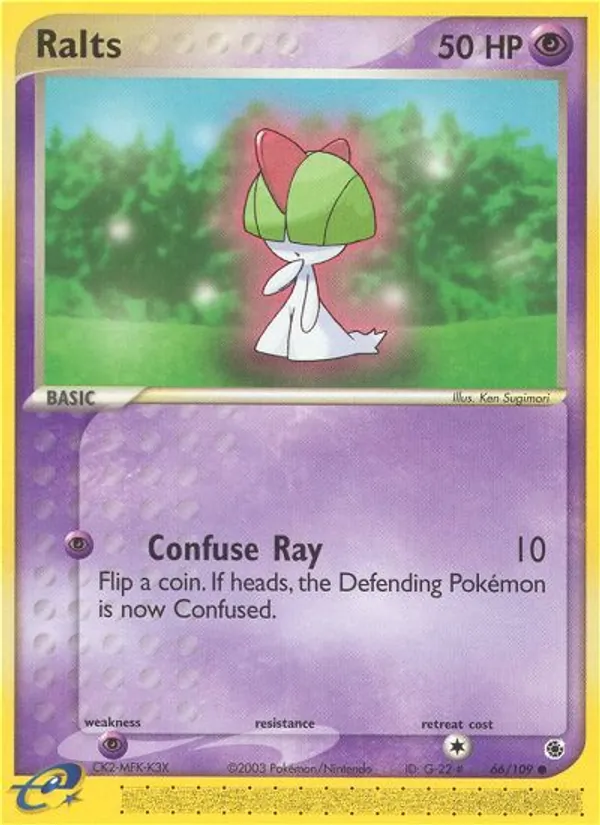 Ralts 66/109 Ruby & Sapphire