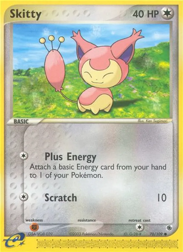 Skitty 70/109 Ruby & Sapphire
