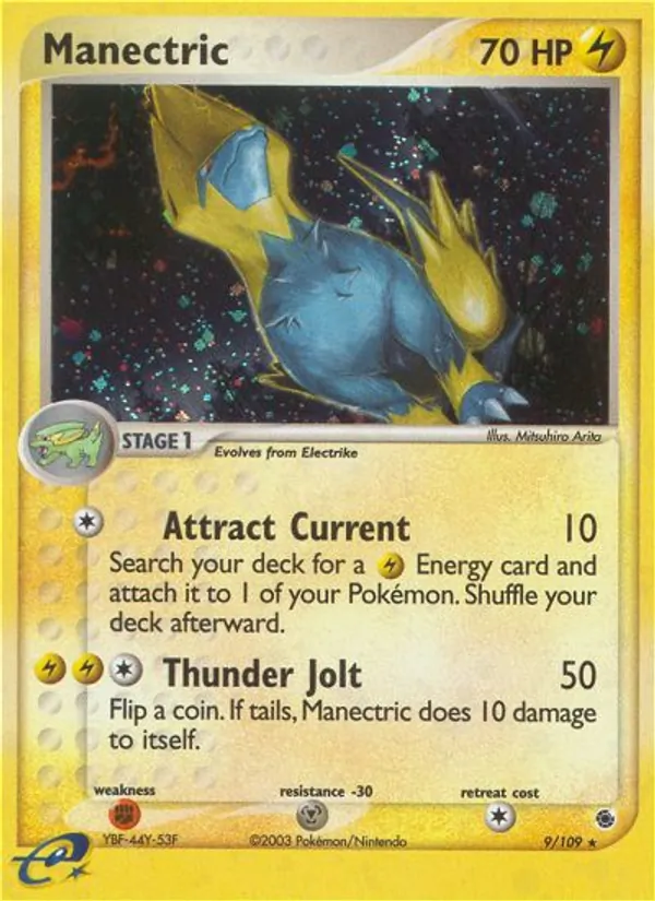 Manectric 9/109 Ruby & Sapphire