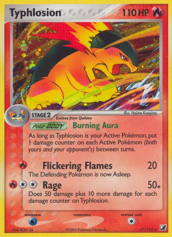 Typhlosion 17/115 Unseen Forces