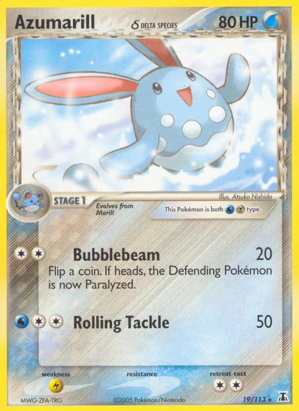 Azumarill δ 19/113 Delta Species