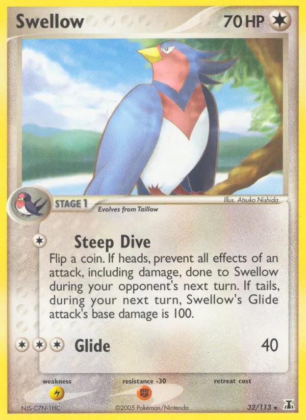 Swellow 32/113 Delta Species